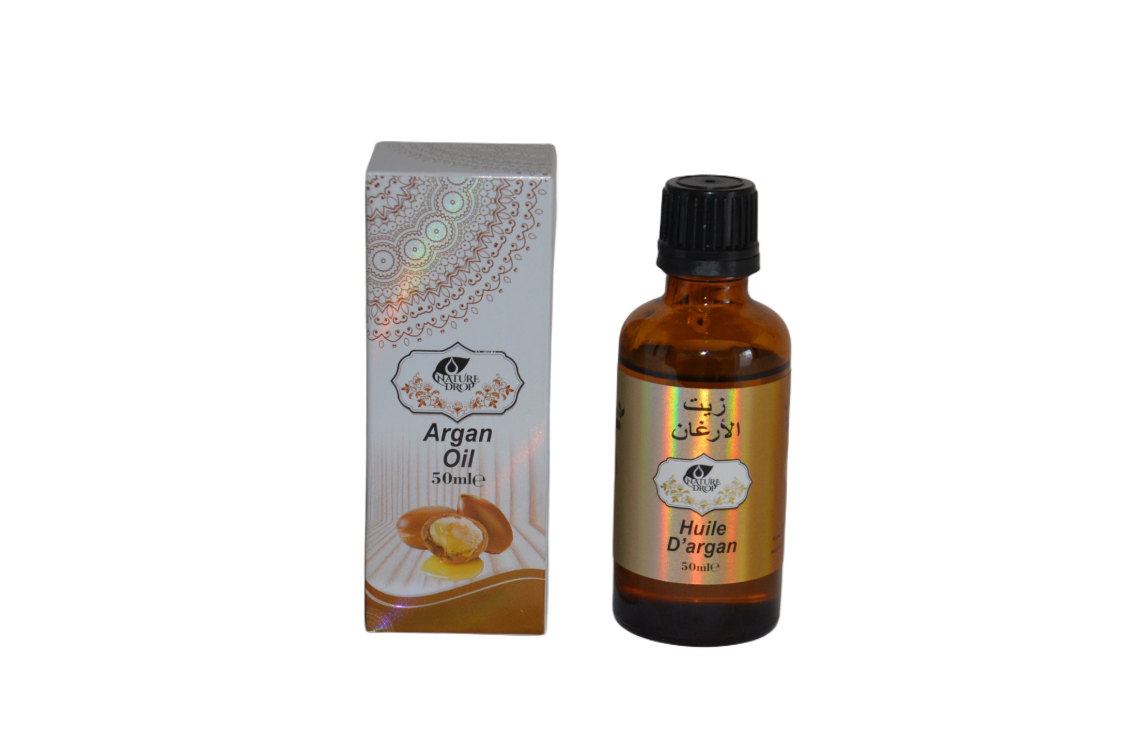 Argan Öl , zur Hautpflege und bei Hautirritation, 50ml Flacon mit Tropfeinsatz