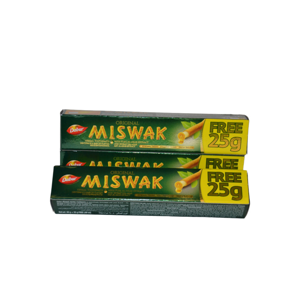 Siwak Zahnpasta, fluoridfrei, ohne Pfefferminzgeschmack (75g)
